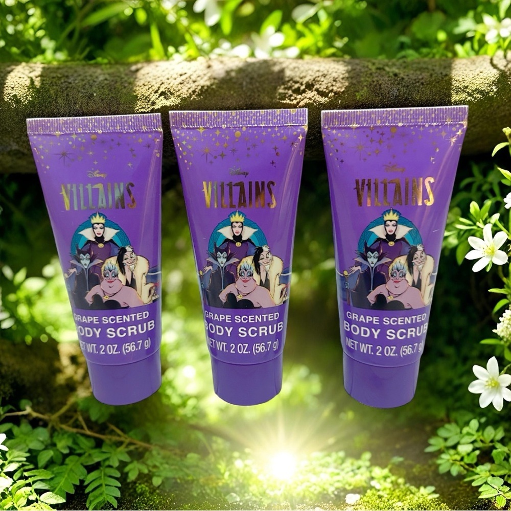 Disney Villains Grape Scented Purple Body Scrub